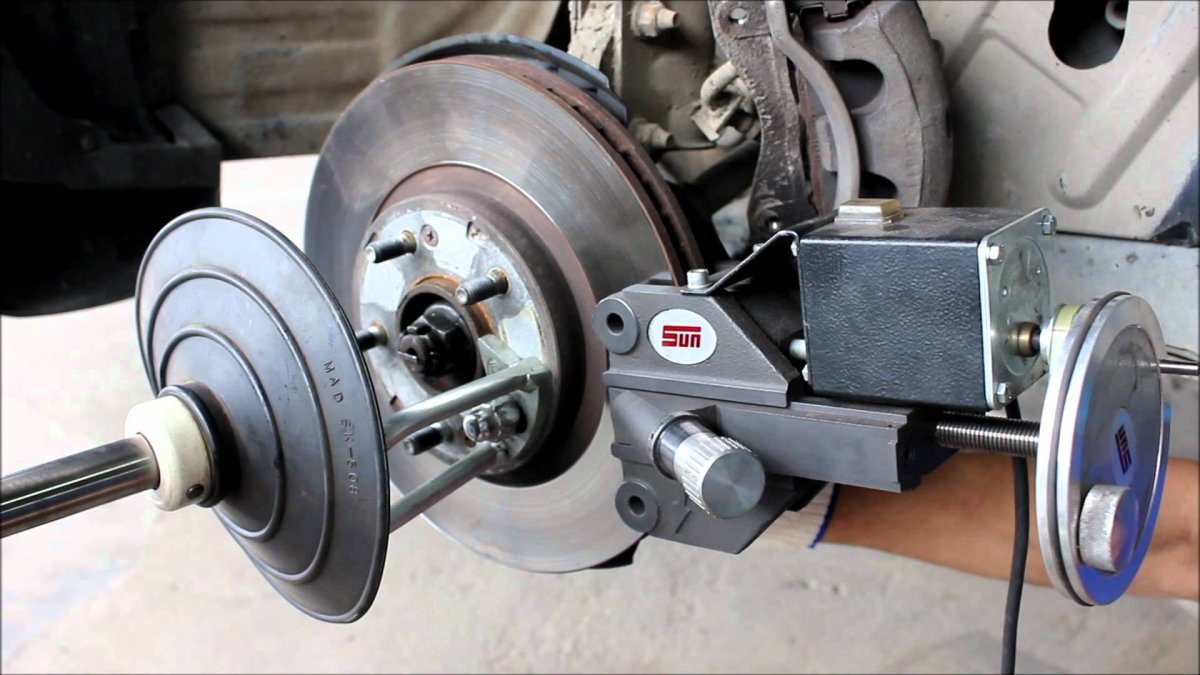 Проточка тормозных дисков NORDBERG