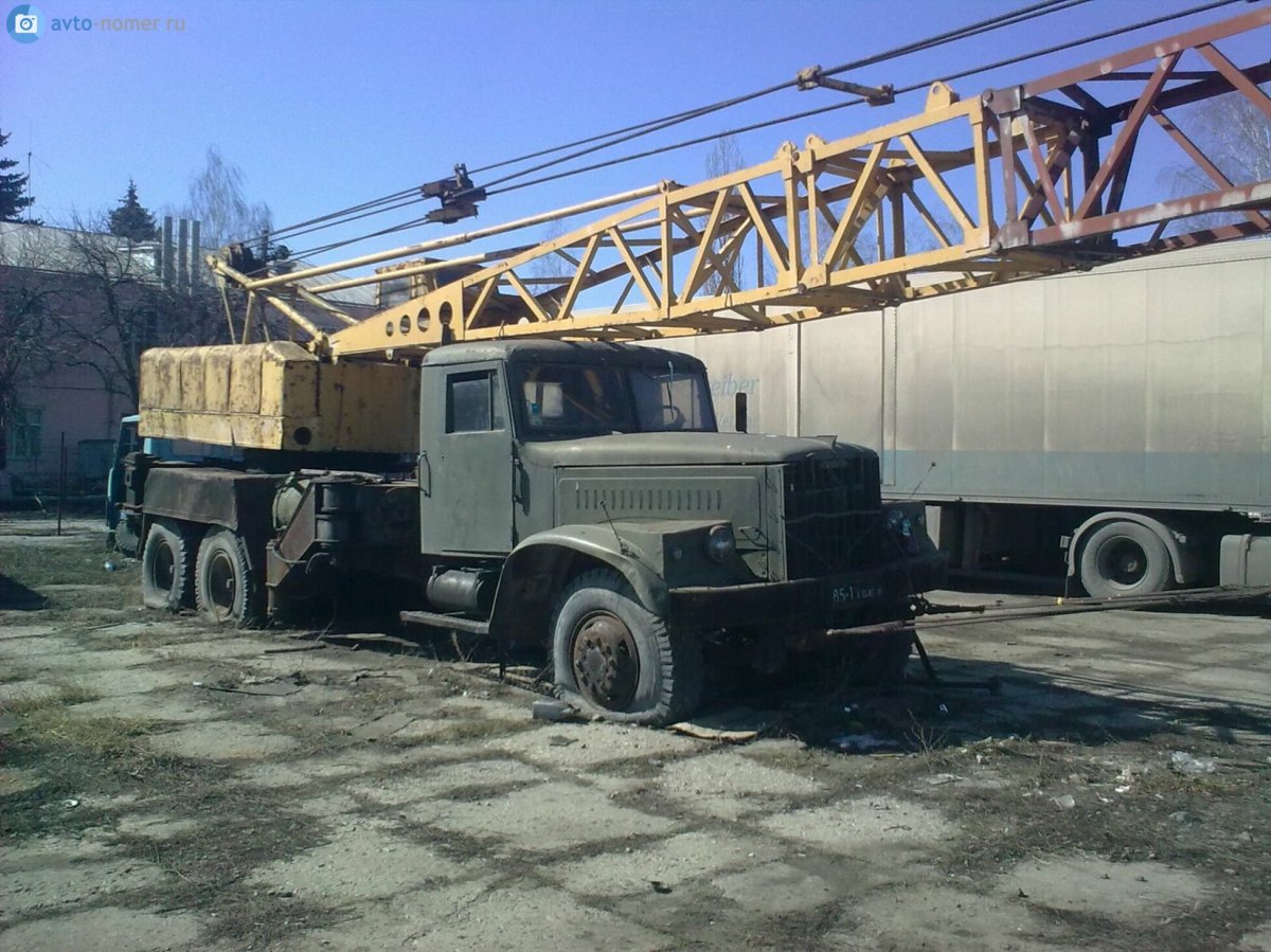 КРАЗ 257 кран