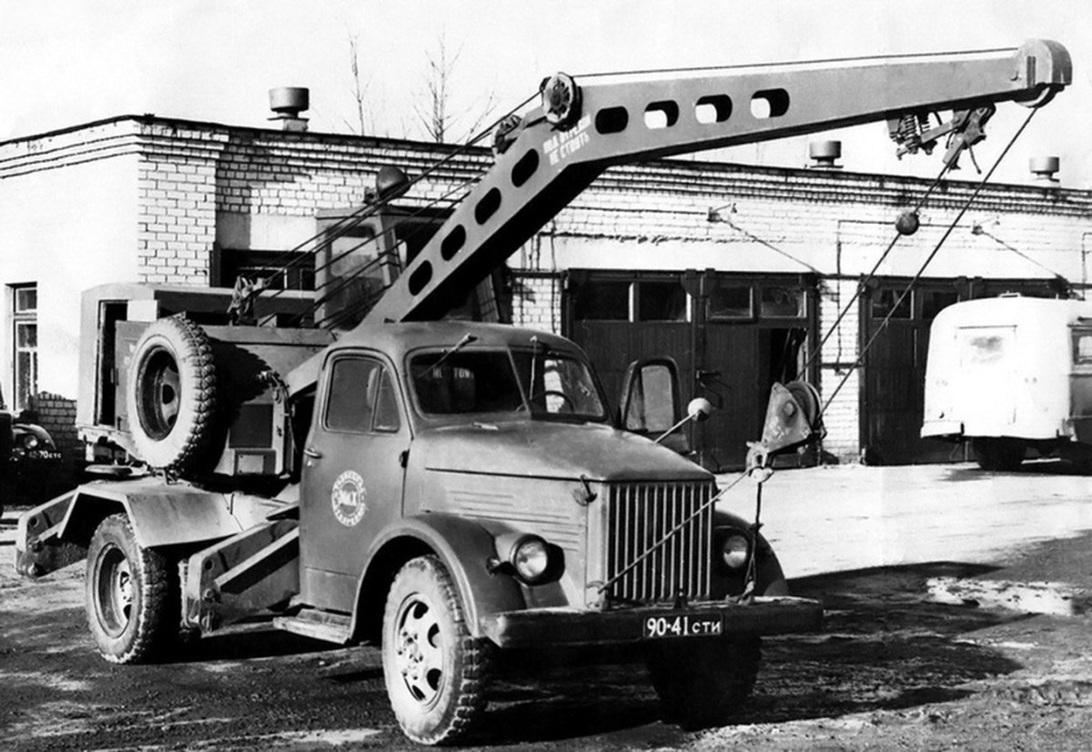 Автокран к 2.5-1э на базе ГАЗ-51