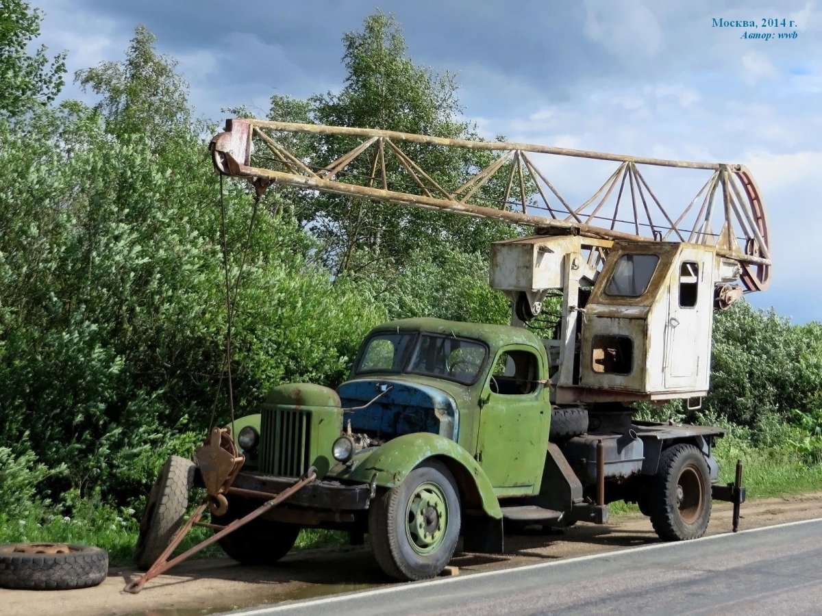 ЗИЛ 164 автокран