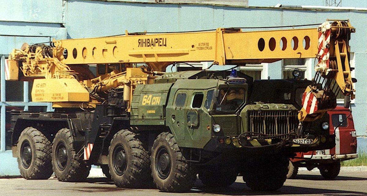 МАЗ 7310 автокран
