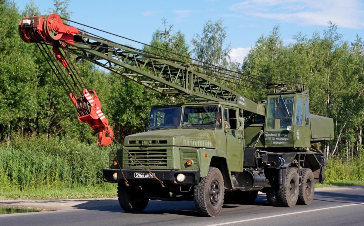 Кран КРАЗ КС 4562
