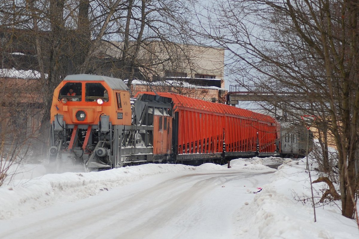 Снегоуборочный поезд