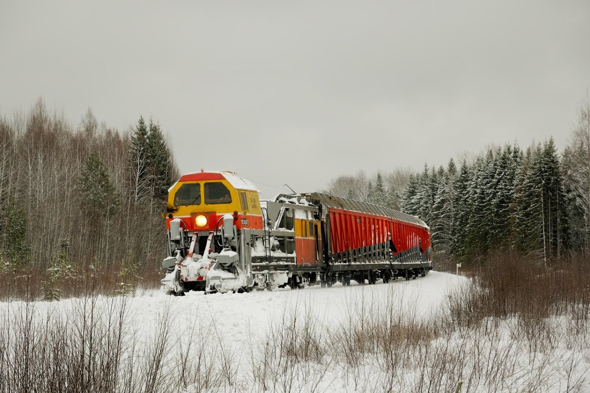 ПСС-1к снегоуборочный поезд