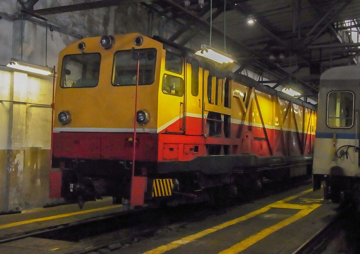 СММ 2 снегоочиститель метро