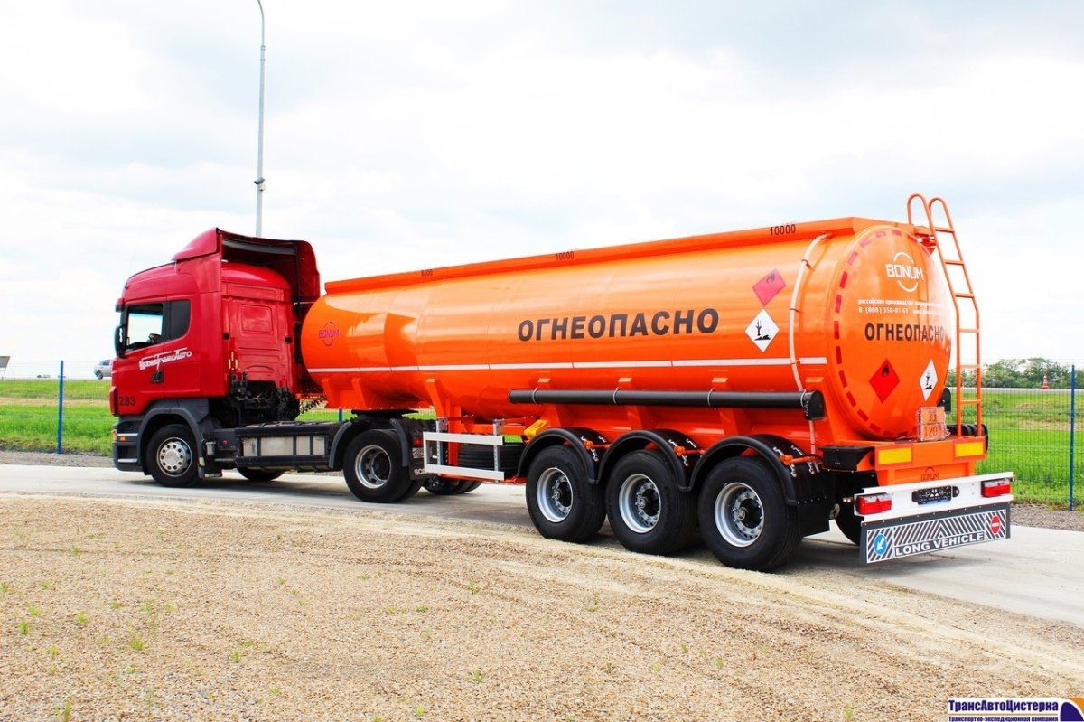 Полуприцеп 30385 бензовоз