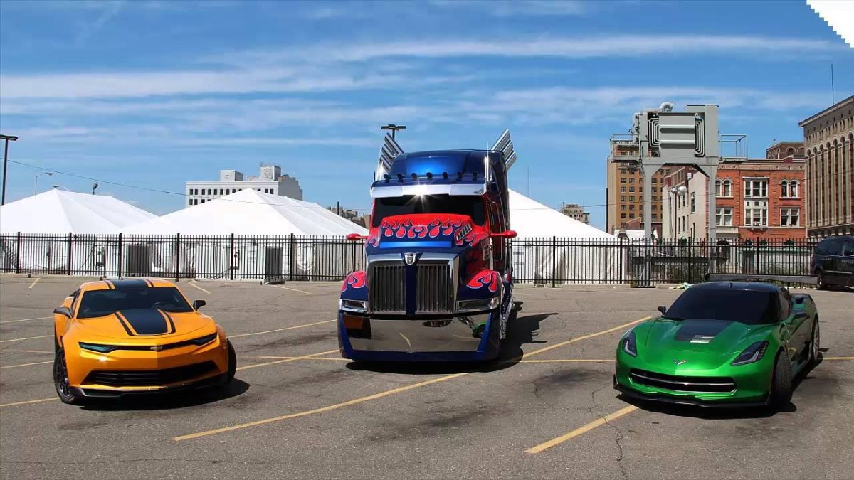 Шевроле Камаро трансформеры 4