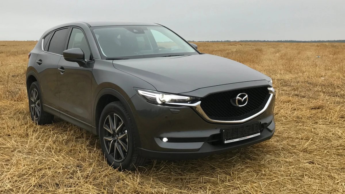 Mazda CX 5 серая
