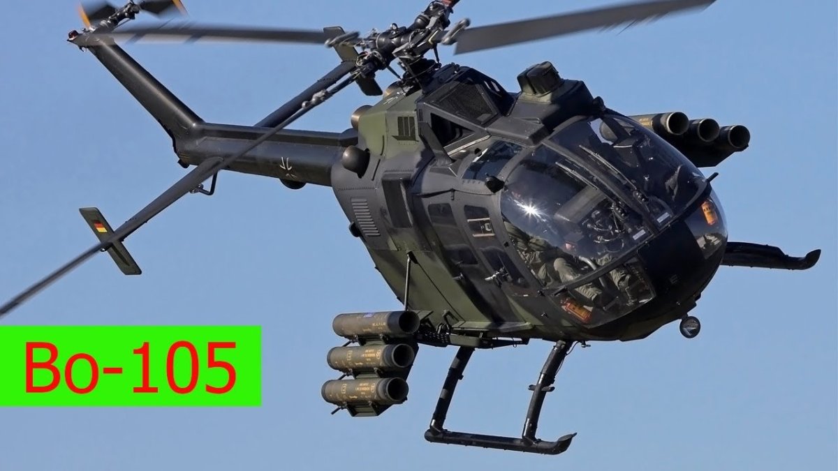 Вертолёт MBB bo 105m