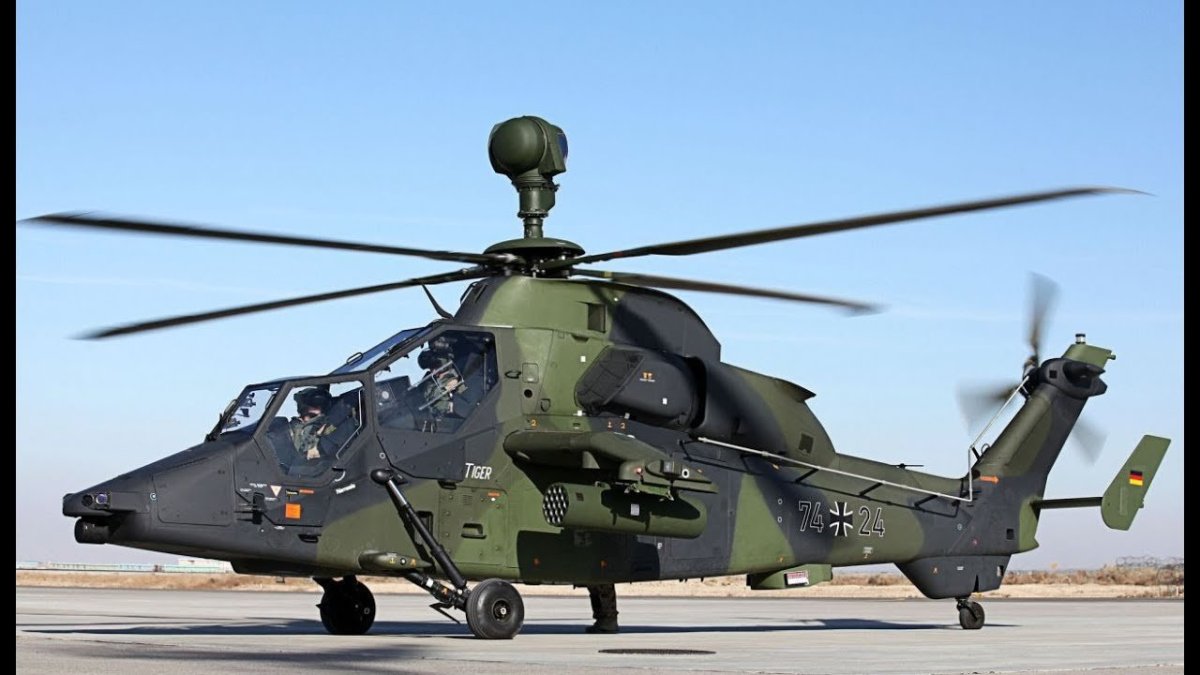 Ударный вертолет Eurocopter Tiger