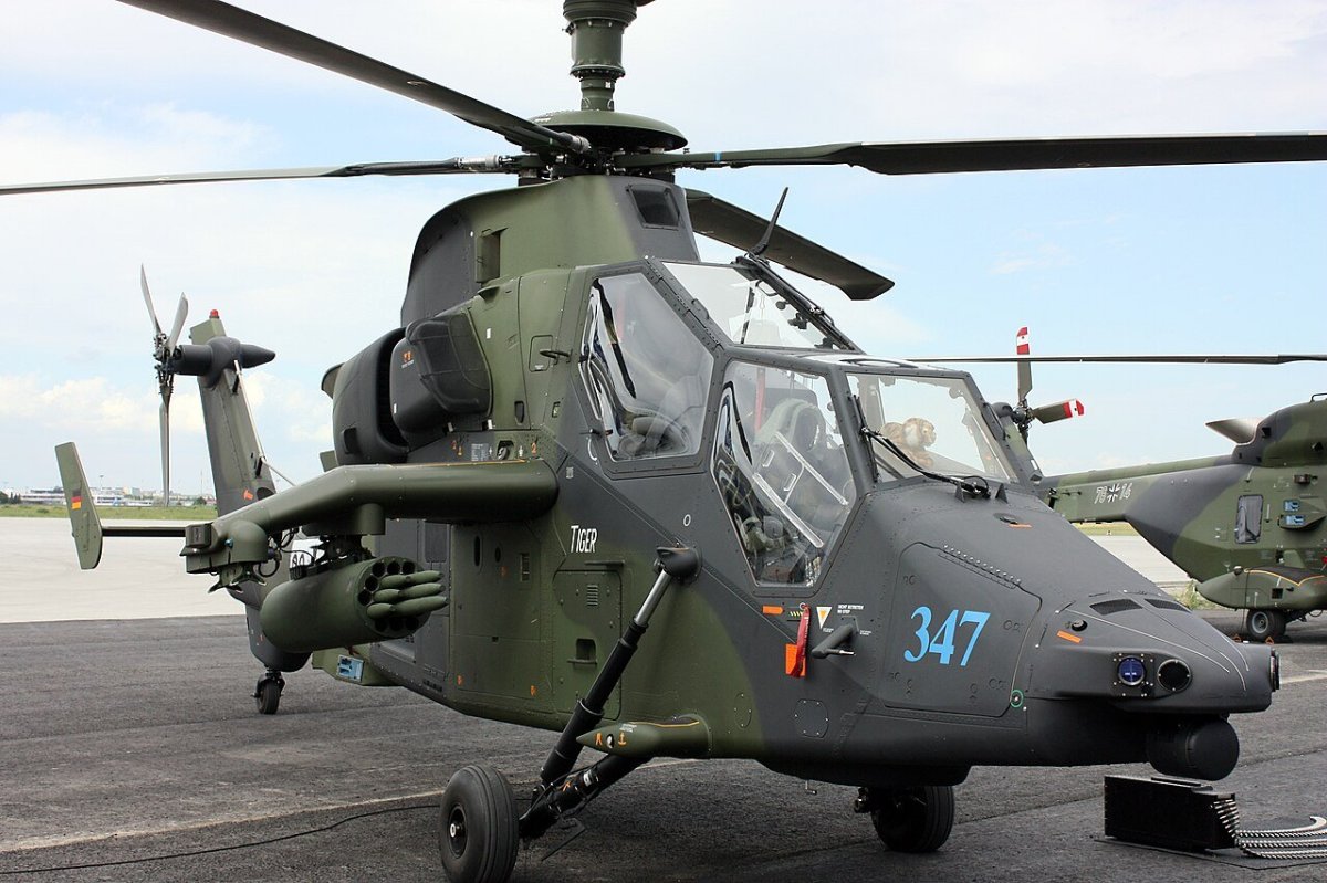 Еврокоптер тигр вертолет