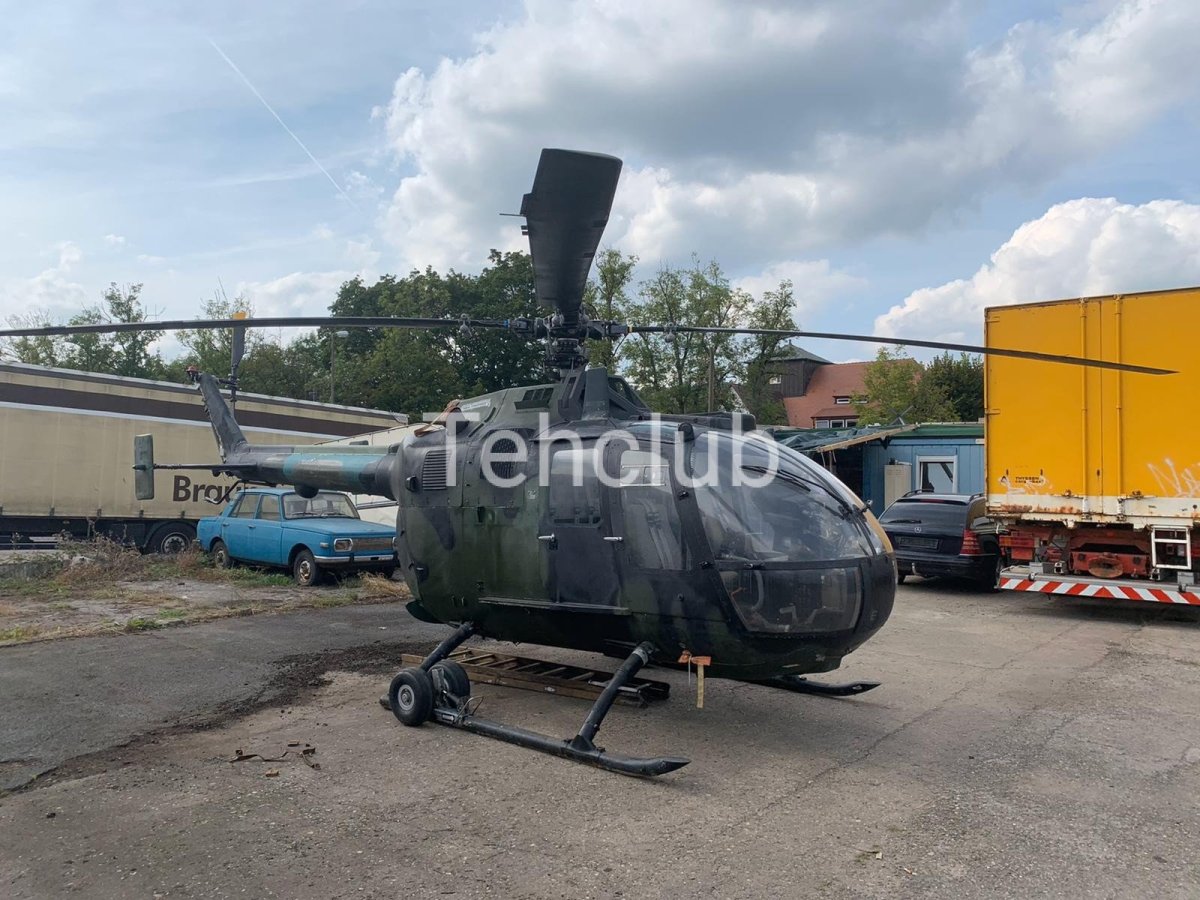 Кокпит bo 105 вертолет