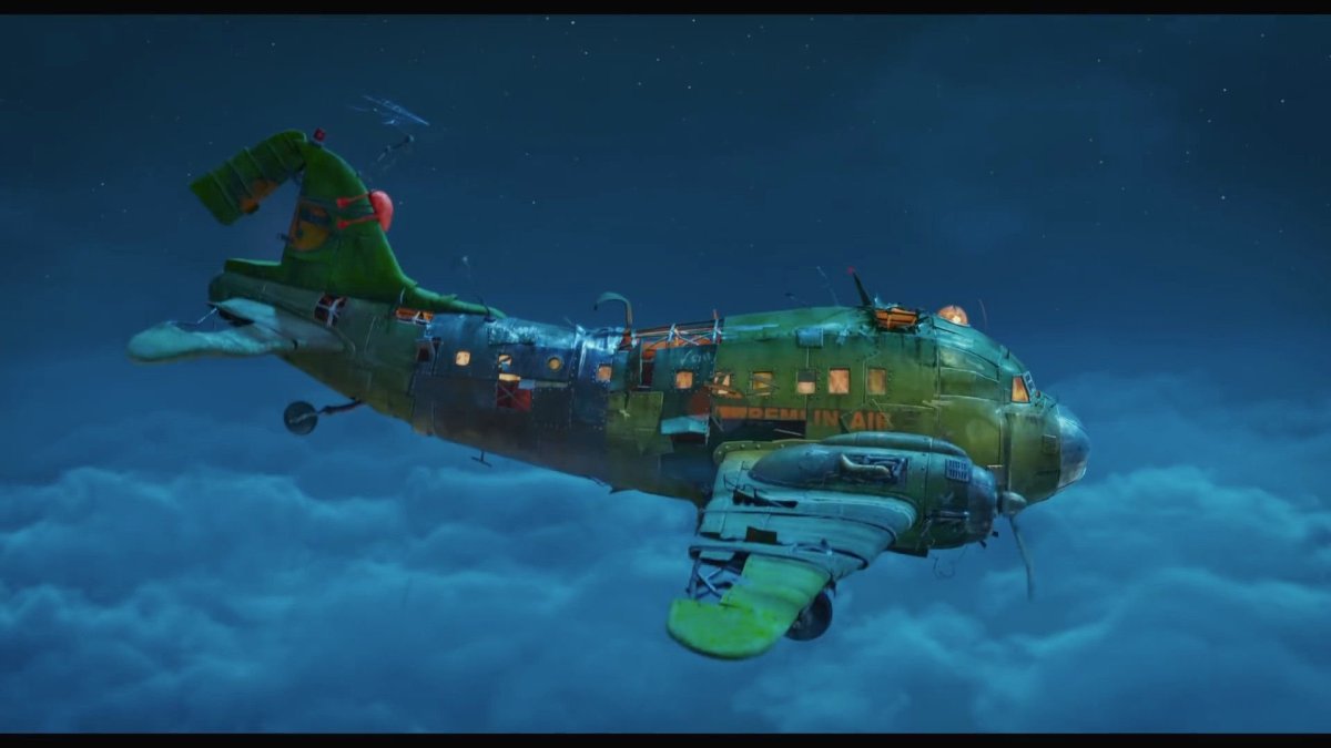 Монстры на каникулах 3 Гремлин Эйр