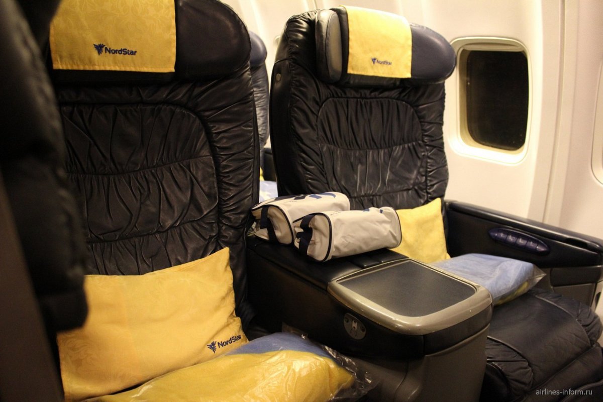Нордстар бизнес класс 737-800