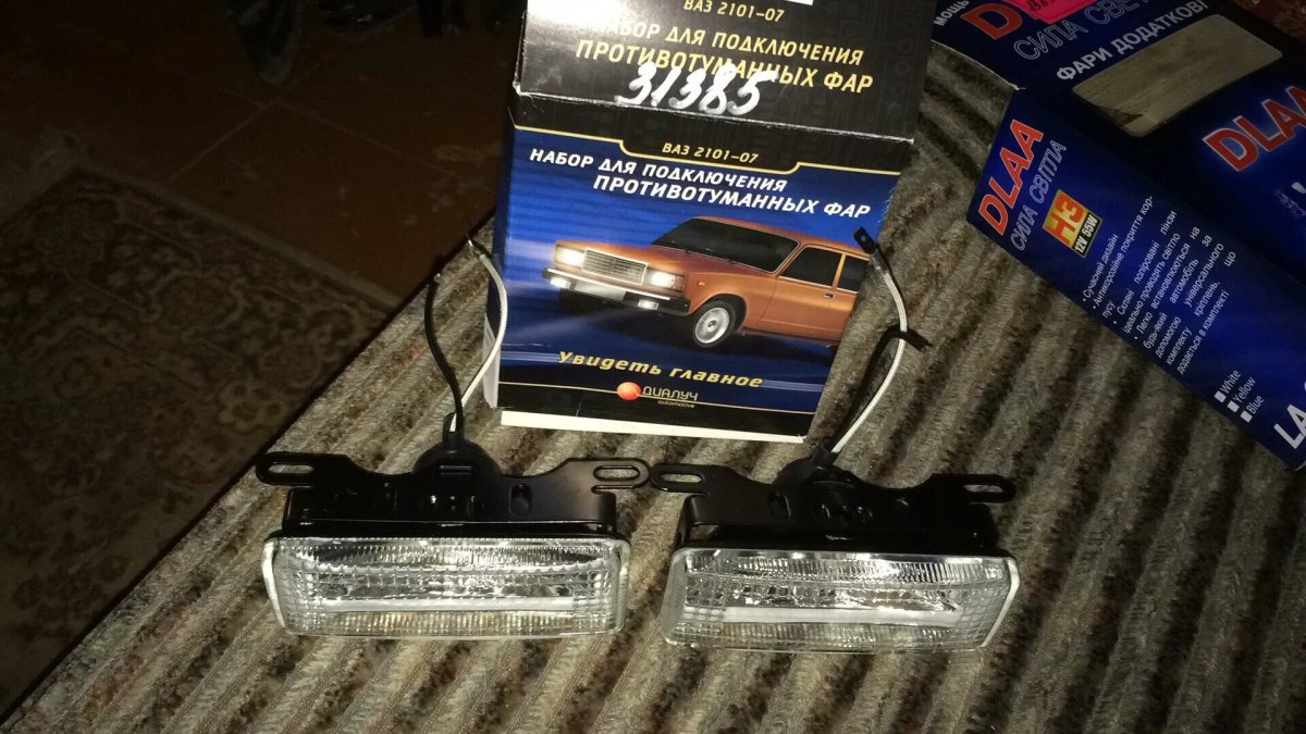 Ходовые огни на ИЖ Ода