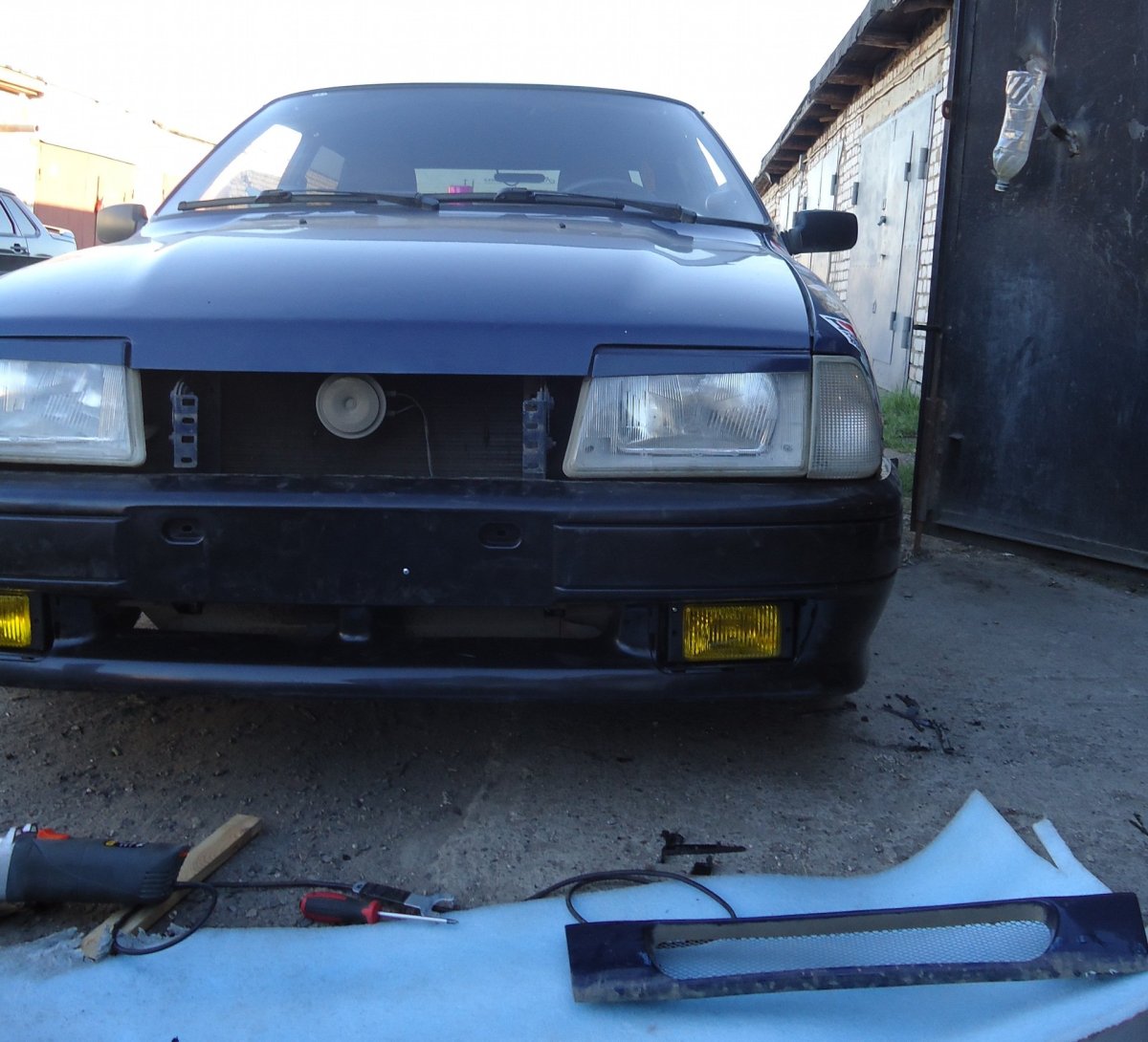 Бампер ВАЗ на ИЖ Ода 2126