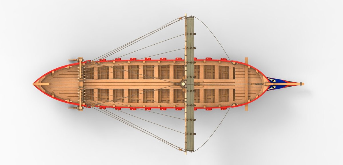 "LS model" модель сборная "Арго" Греческая унирема 1/48 lms0701