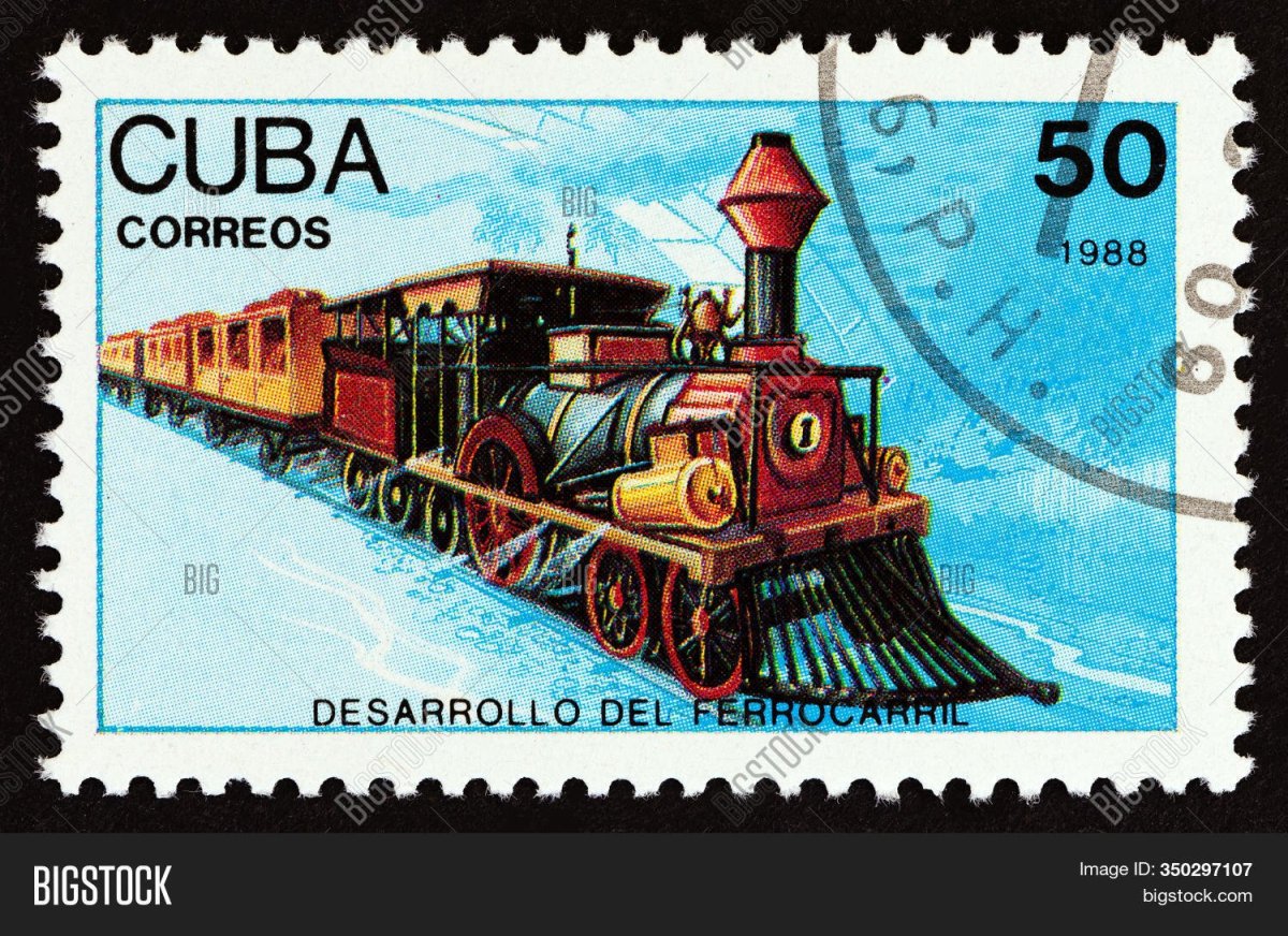 Почтовая марка Cuba