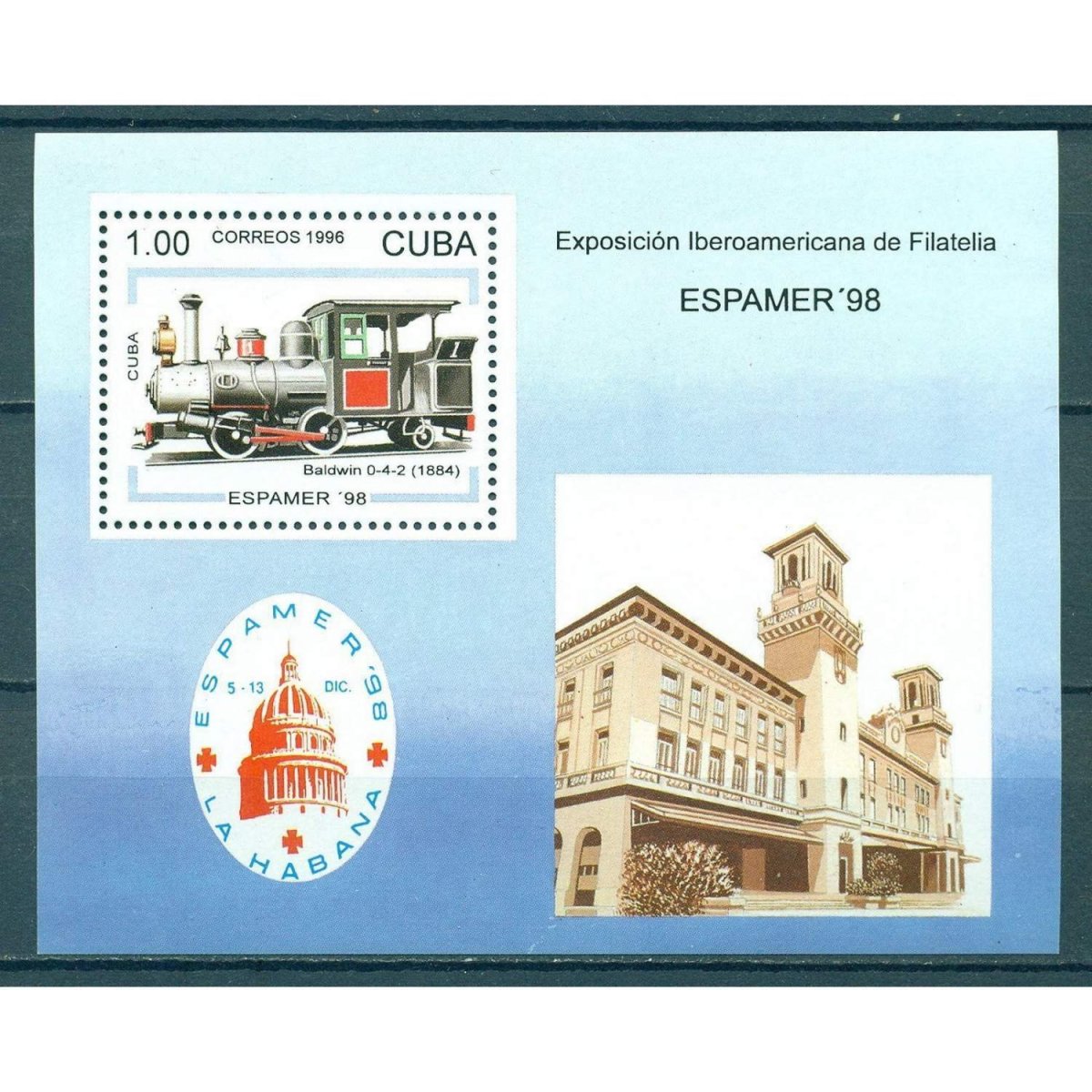 Советские марки поезд