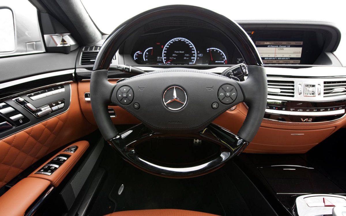 Mercedes s65 AMG салон