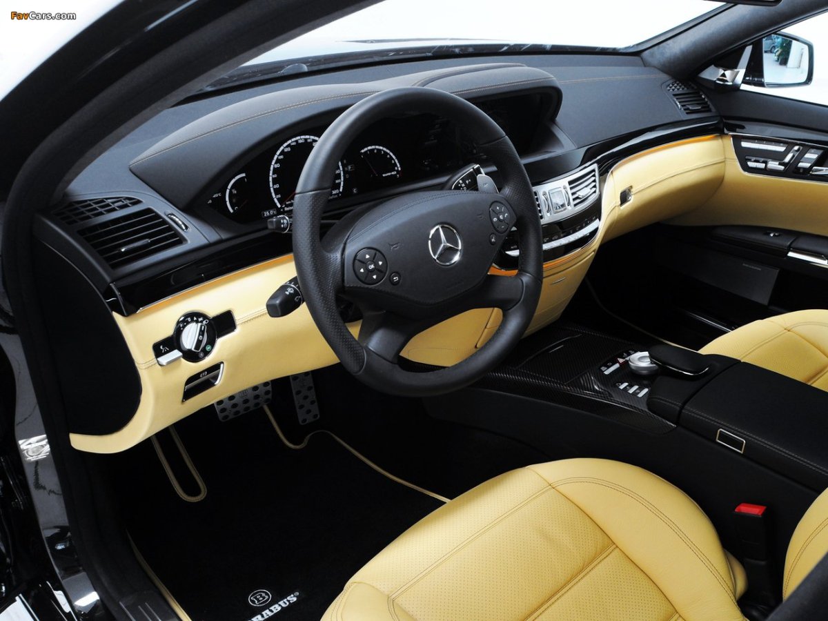 Mercedes Benz w221 AMG салон