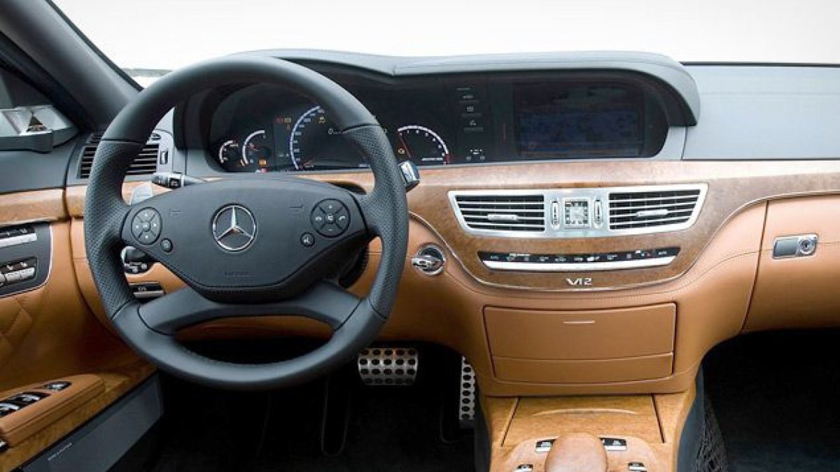 Mercedes Benz s65 AMG w221 салон