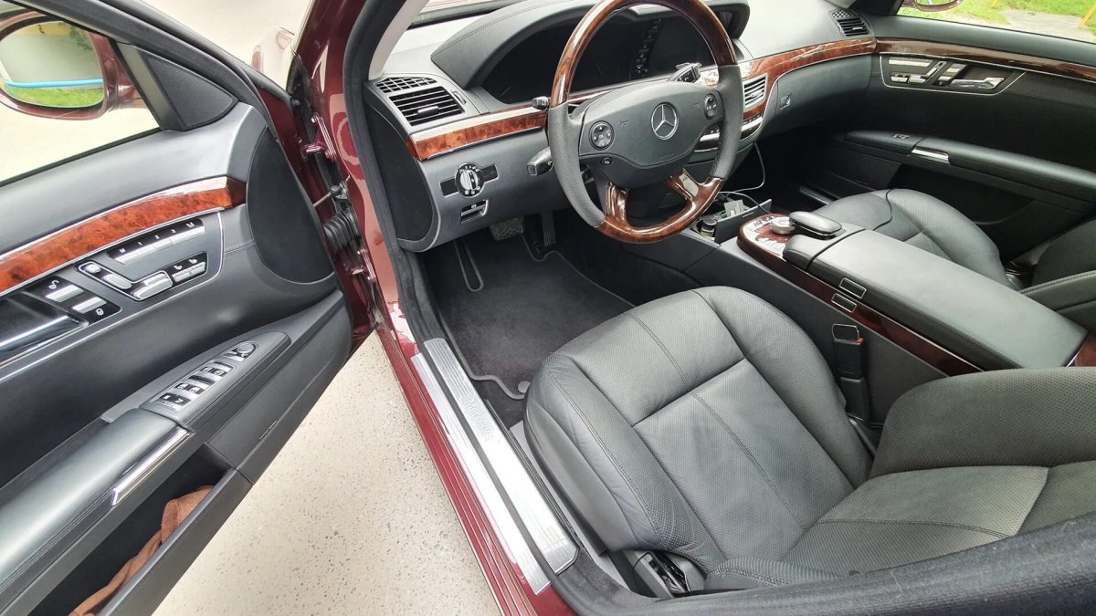 Mercedes w221 сиденья