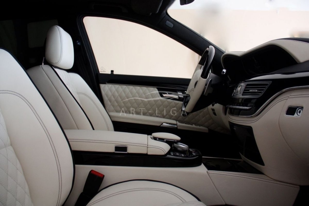 W221 Designo салон белый