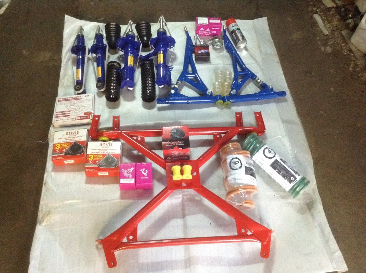 Полный комплект подвески Лада Калина-2