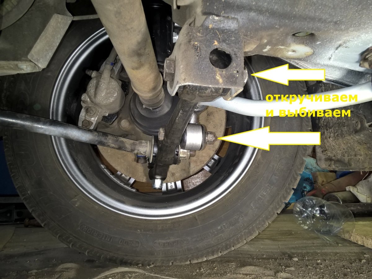 Передняя подвеска Лада Калина 1