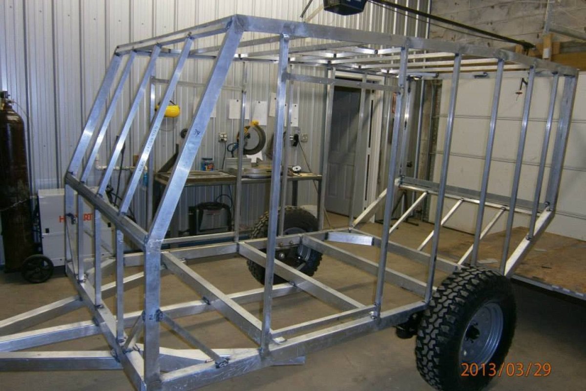 Прицеп жилой модуль АНВИР