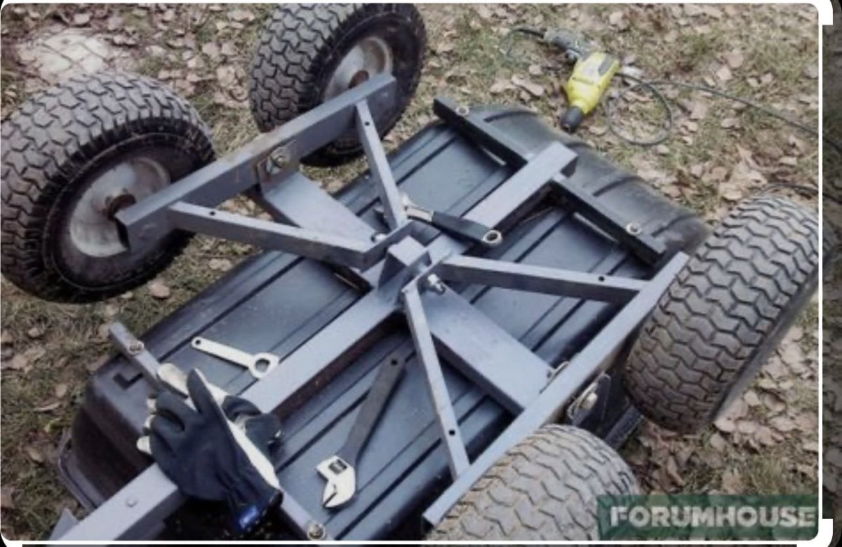 Прицеп для АТВ С балансирной подвеской