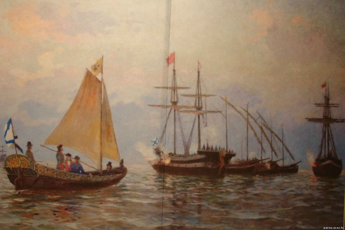 Яхта Петра 1 Плезир