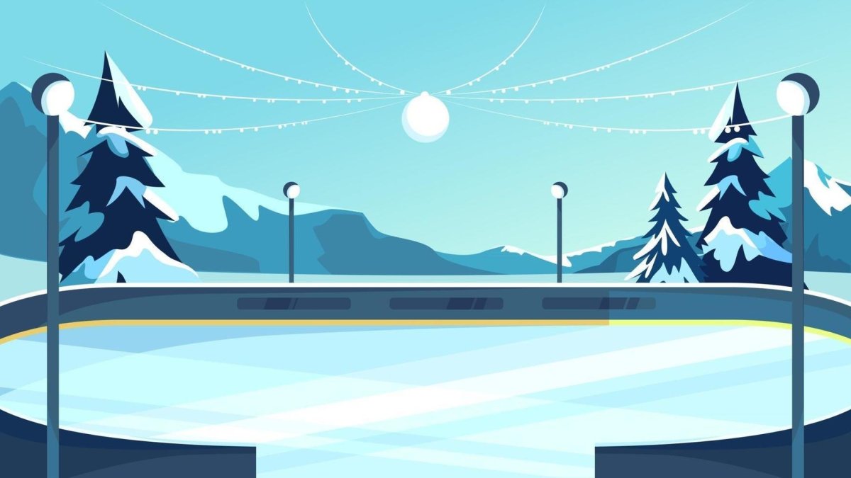 Каток рисунок