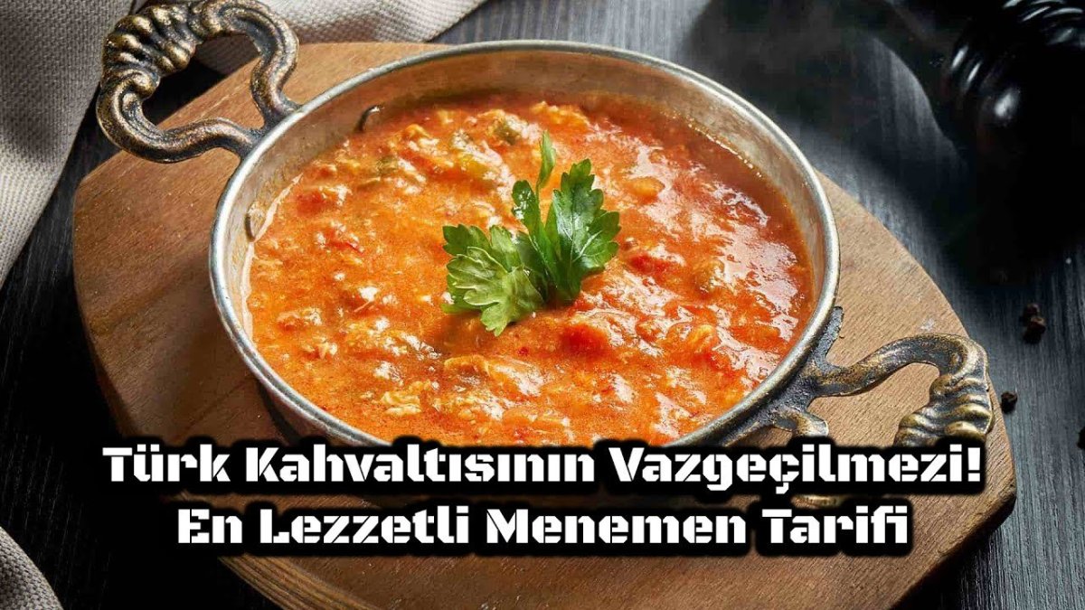 Турецкий завтрак Менемен