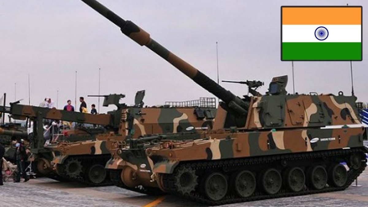 Южная Корея САУ k9 Thunder