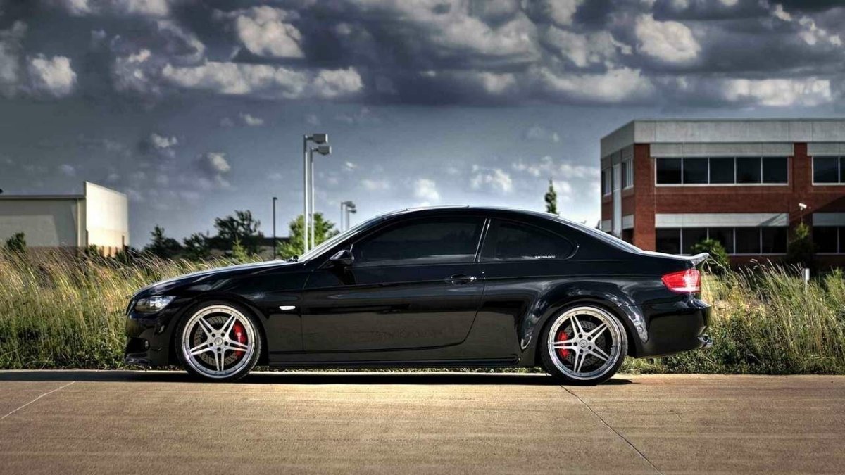 BMW e92 черная