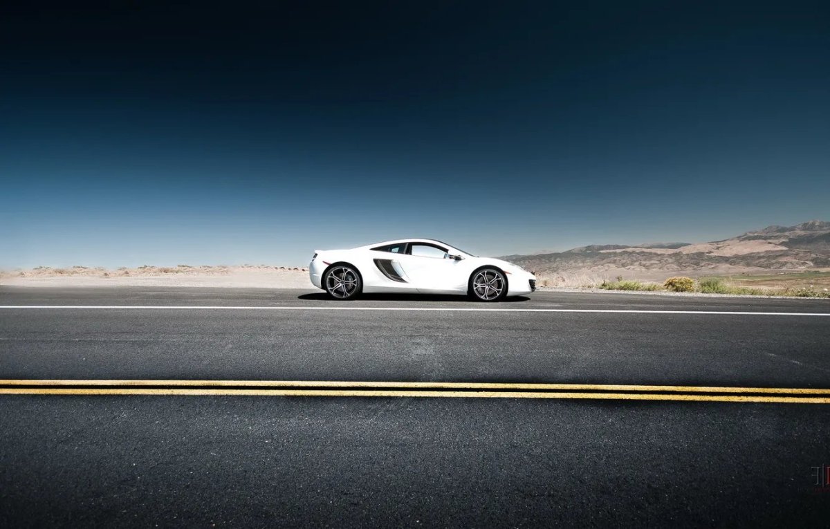 Дорога вид с боку