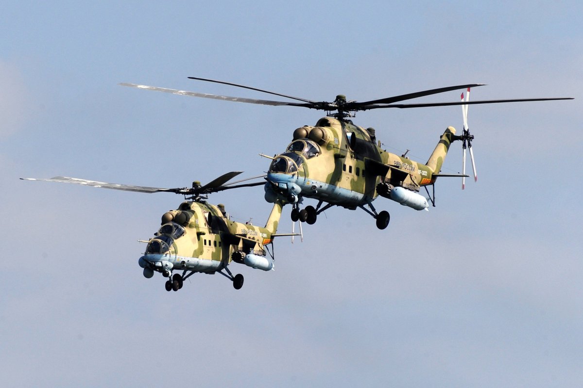 Вертолет ми24 ВКС России