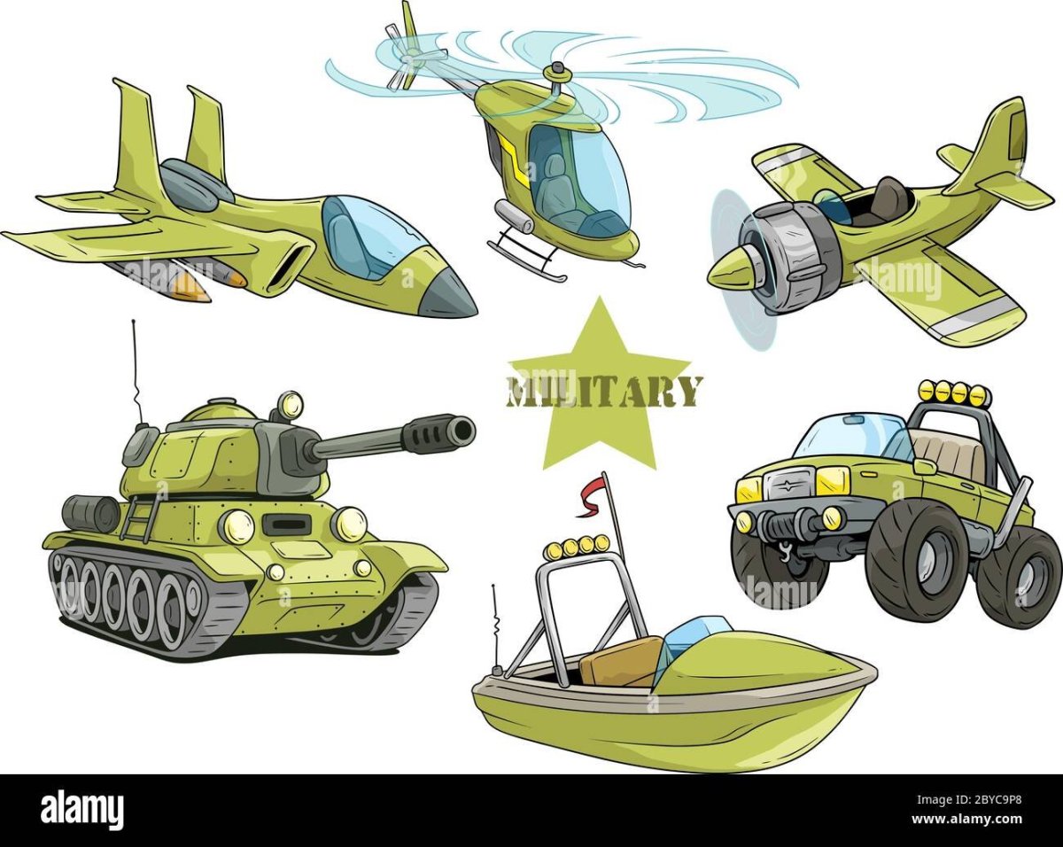 Иллюстрации военной техники
