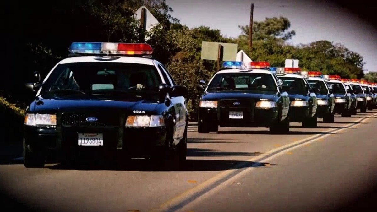 Форд Краун Виктория Калифорния полиция