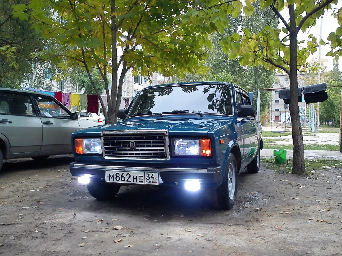 Противотуманки ВАЗ 2107 штатные