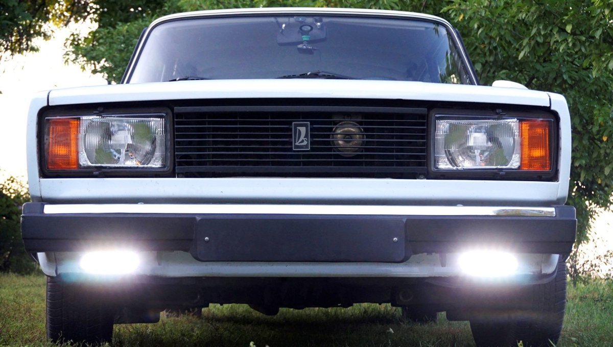 ДХО на ВАЗ 2107