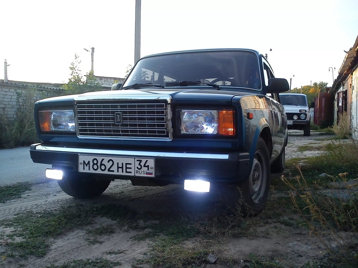 Ксенон на ВАЗ 2107