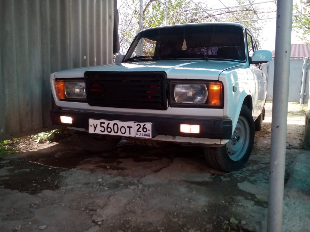 ПТФ В бампер ВАЗ 2107