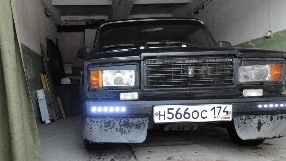 Дневные ходовые огни на ВАЗ 2107