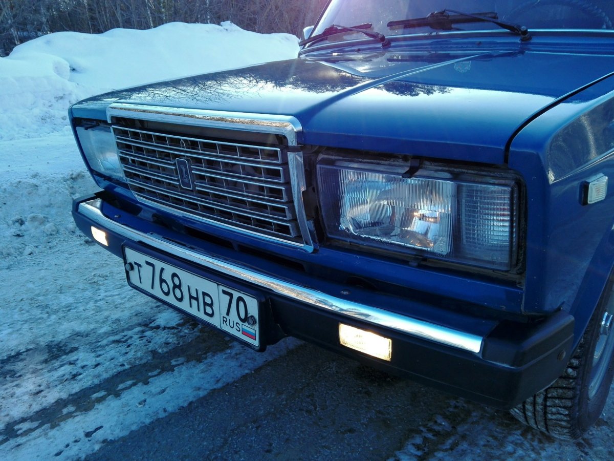 Противотуманки на ВАЗ 2107