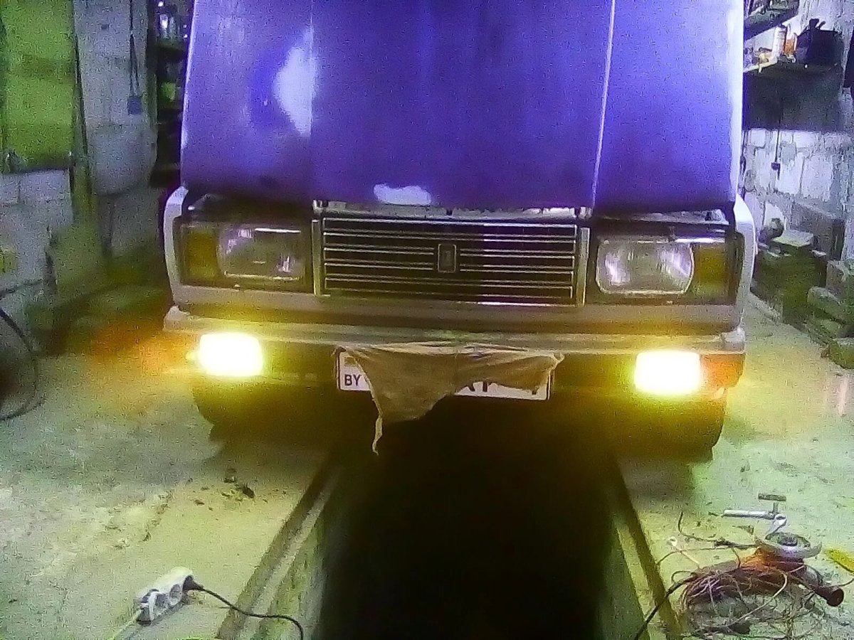 Туманки в фары ВАЗ 2107