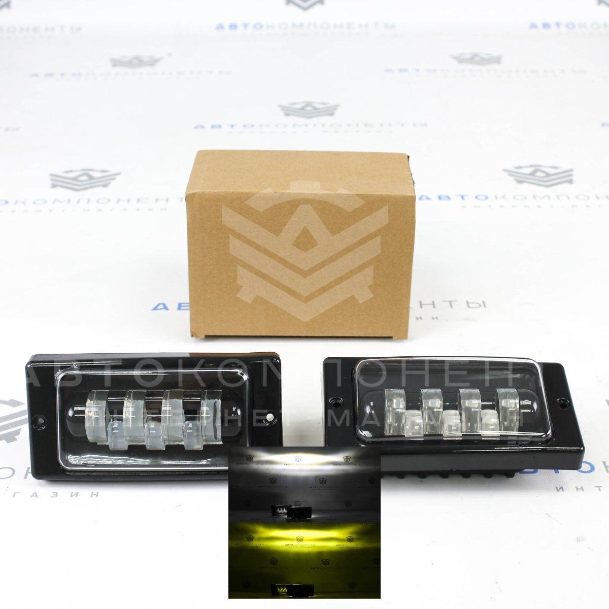 Туманки 7 линз на ВАЗ 2115