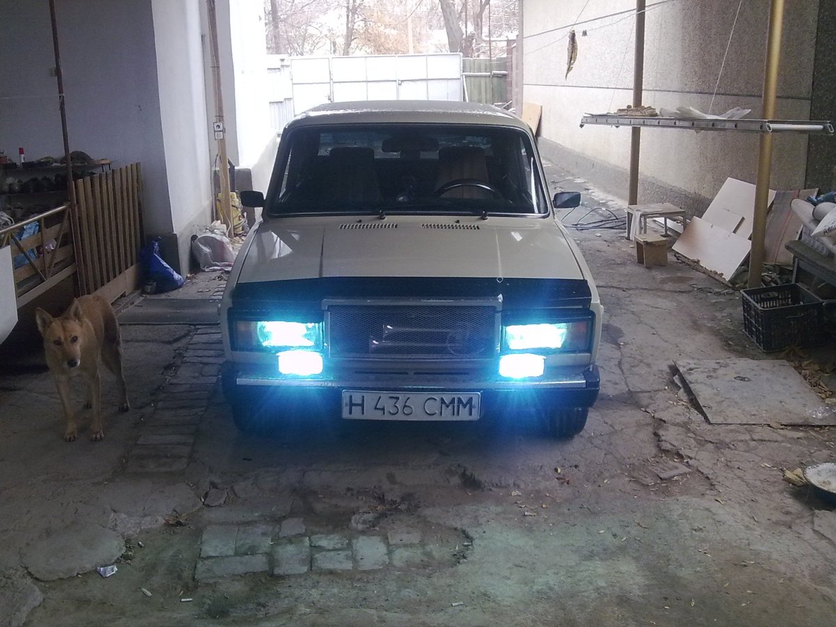 Ксенон фары ВАЗ 2107